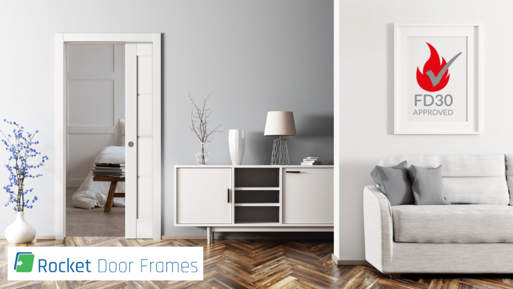 Rocket Door Frames – 90mm Fire Rated Pocket Door Kit
