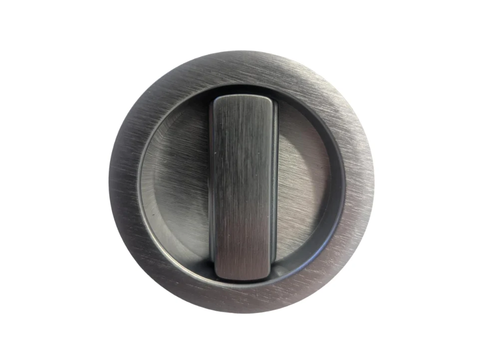 AURA Round Lock Set For Sliding Pocket Door