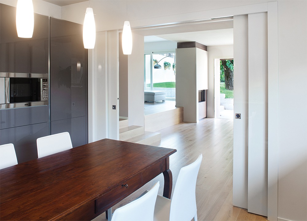 ECLISSE Pocket Door System – Double Telescopic Sliding