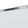 A close-up illustration of the ECLISSE Bias Soft Closer for Pocket Doors (Single), showing its track and rollers for smooth, quiet sliding—ideal for modern pocket doors.